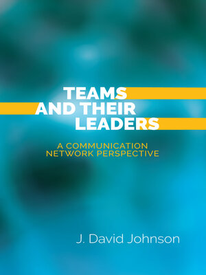 cover image of Teams and Their Leaders